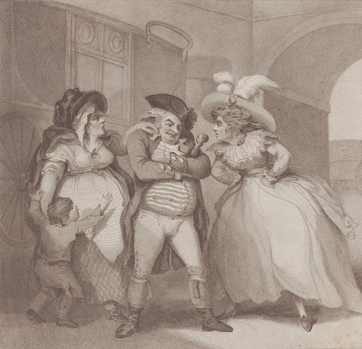 Polygamy, [1 augusti 1787], återutgiven 1 juli 1802. av Edward Williams
