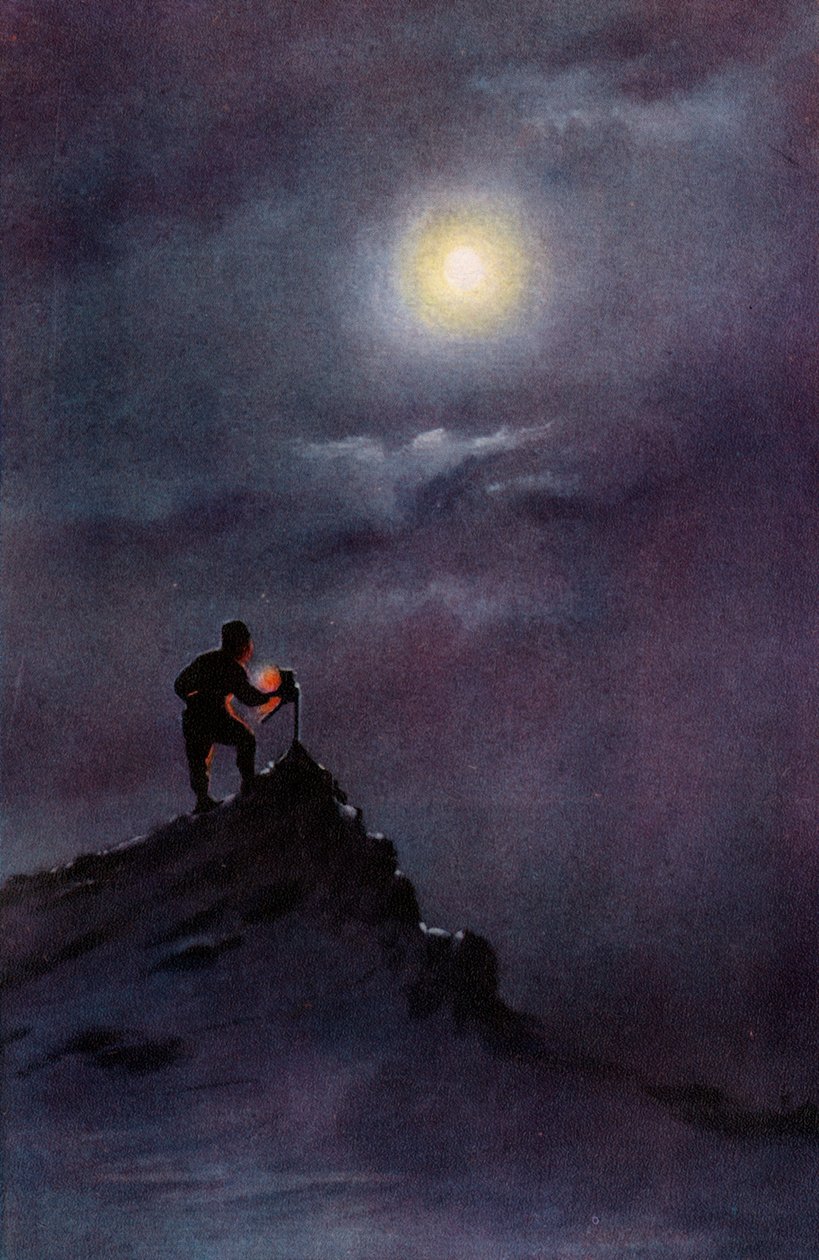 Birdie Bowers läser termometern på rampen, 6 juni 1911, 1913 av Charles Edward Wilson
