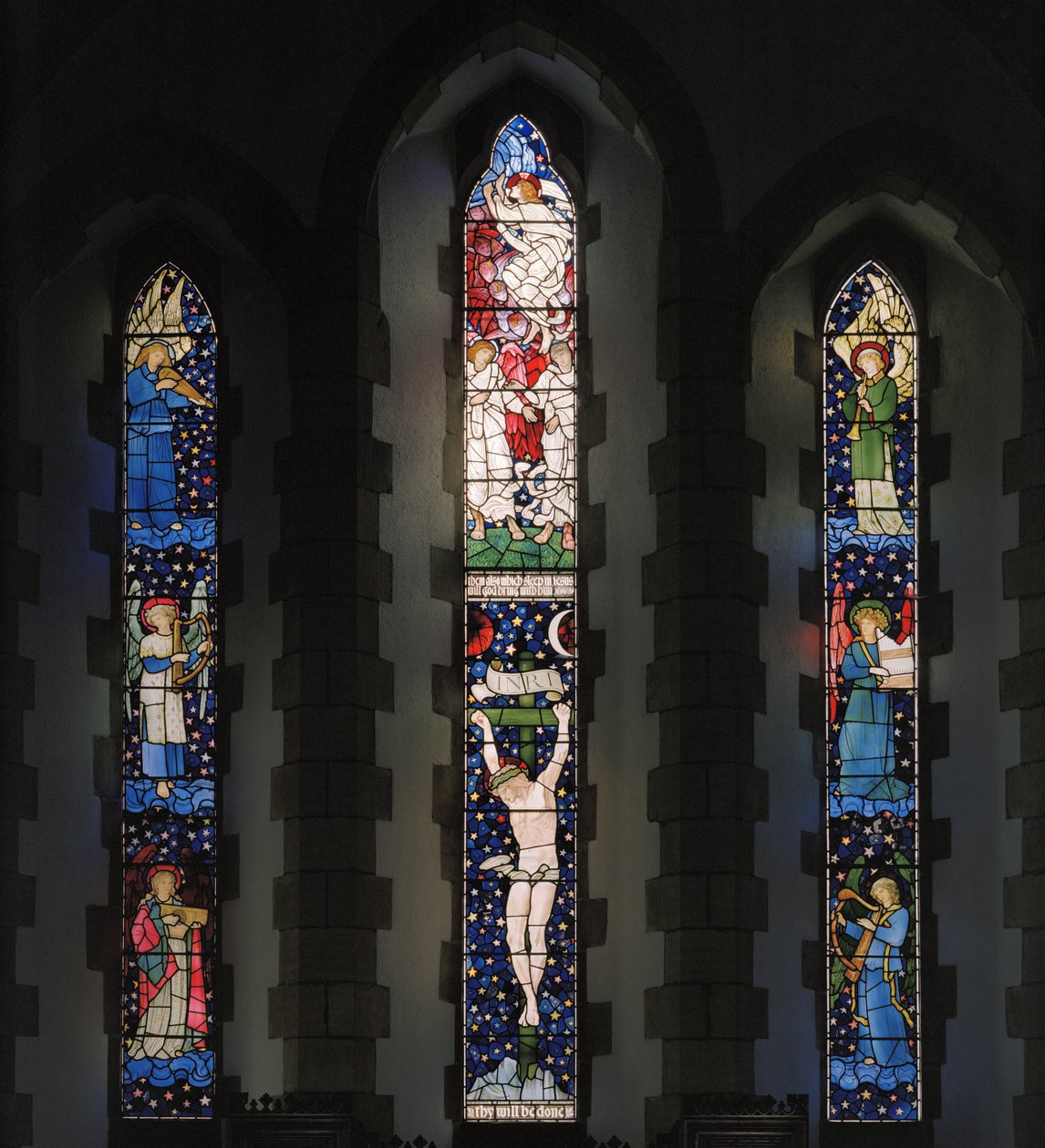 East Window, 1881 (målat glas) av Edward and Morris Burne Jones