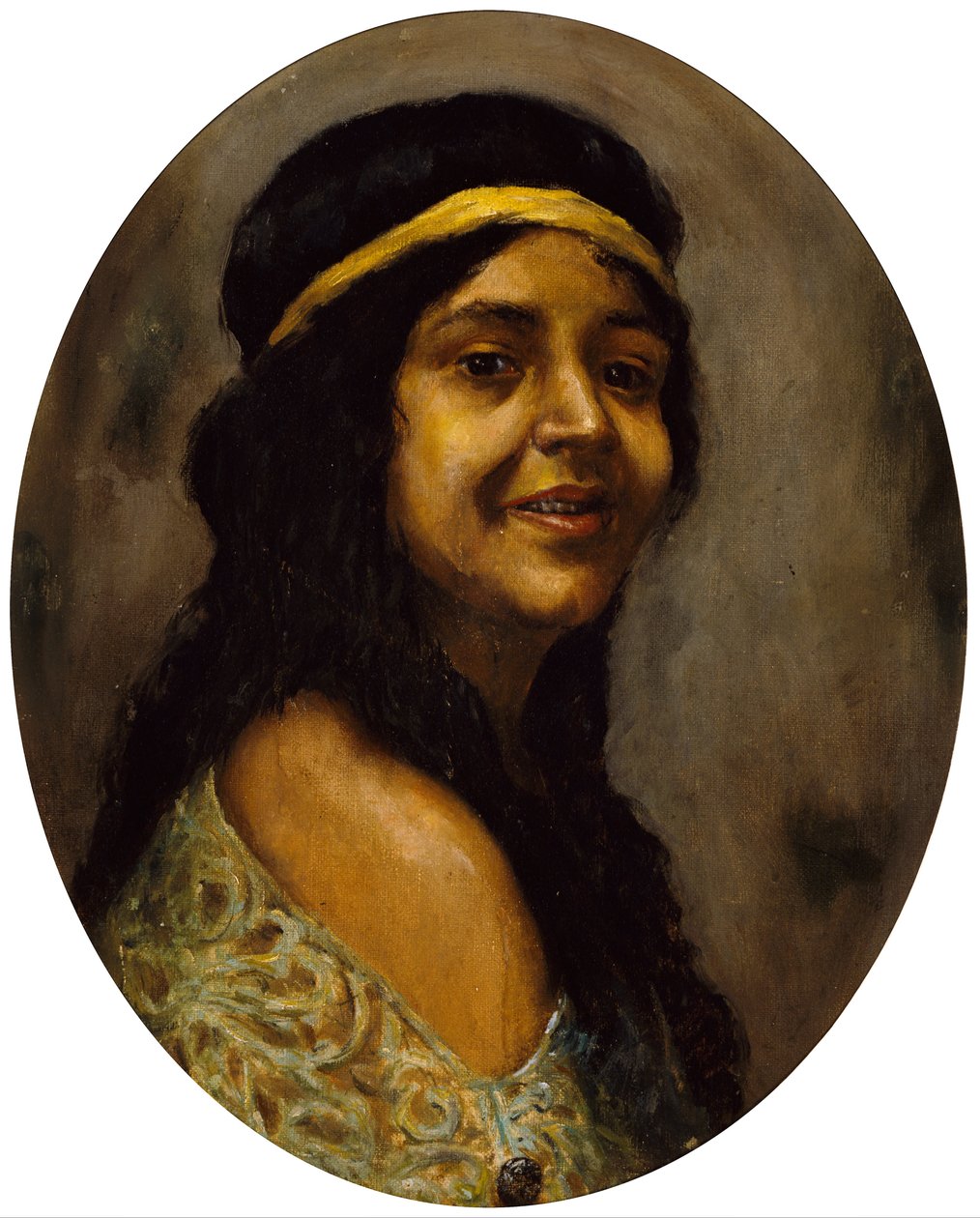 Porträtt av en kvinna av Edwin Augustus Harleston