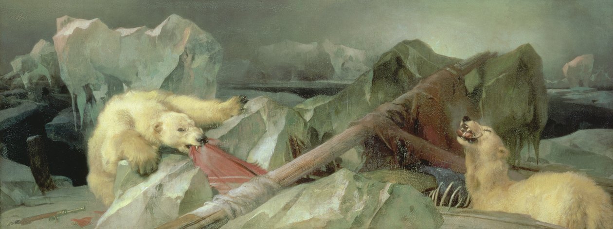 Människan friar, Gud förfogar över, 1864 av Edwin Landseer