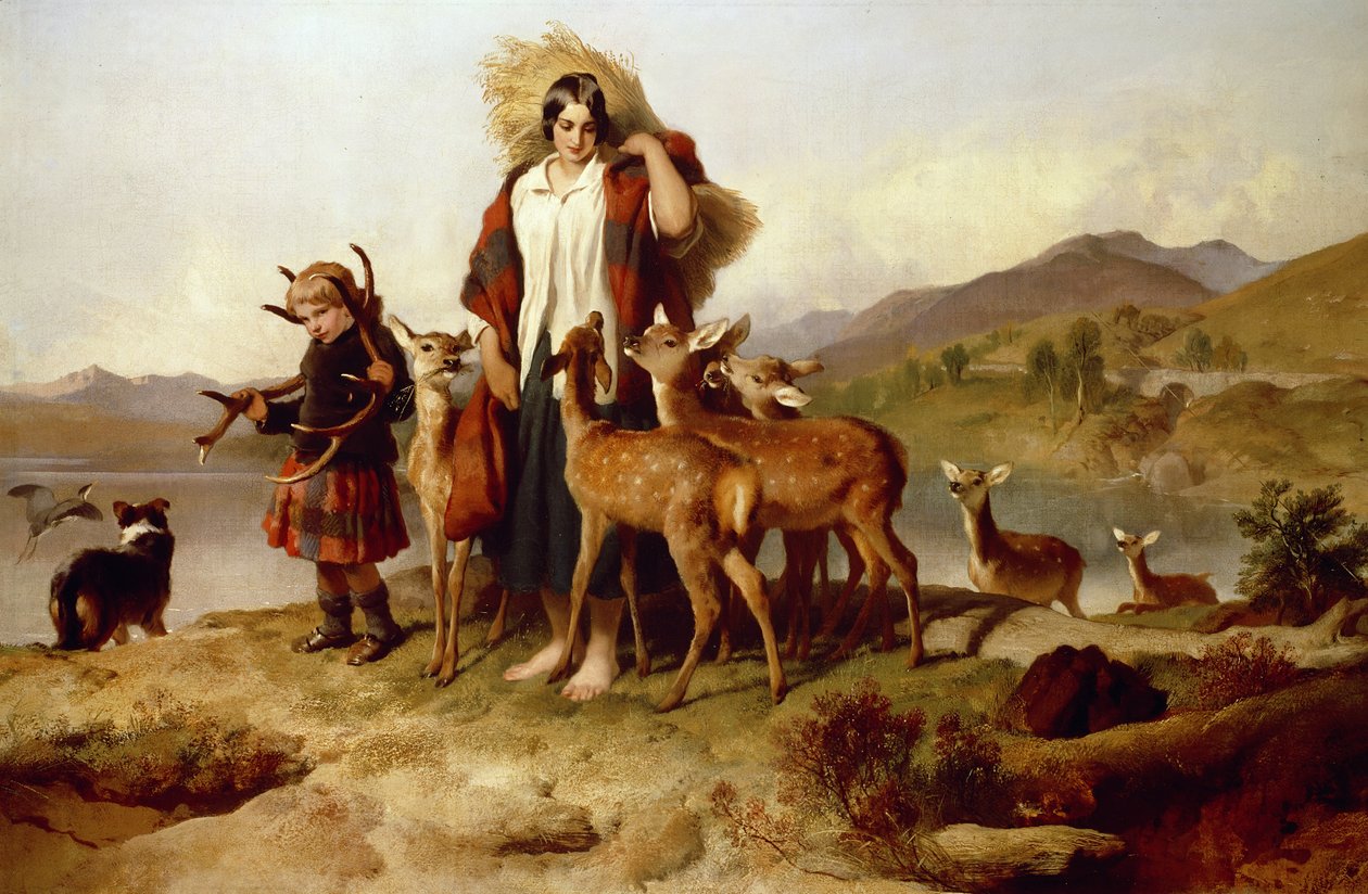 Jägmästarfamiljen av Edwin Landseer