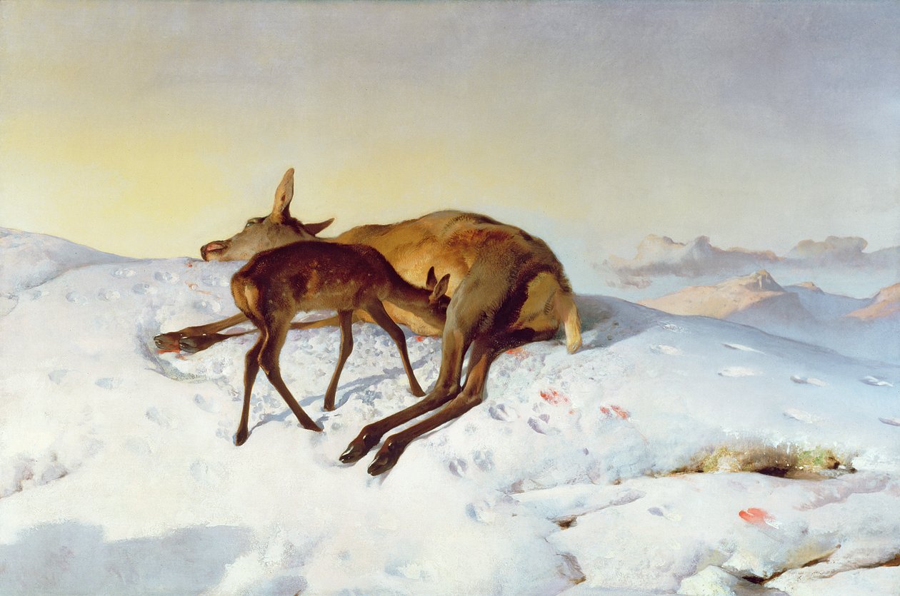 Det slumpmässiga skottet av Edwin Landseer