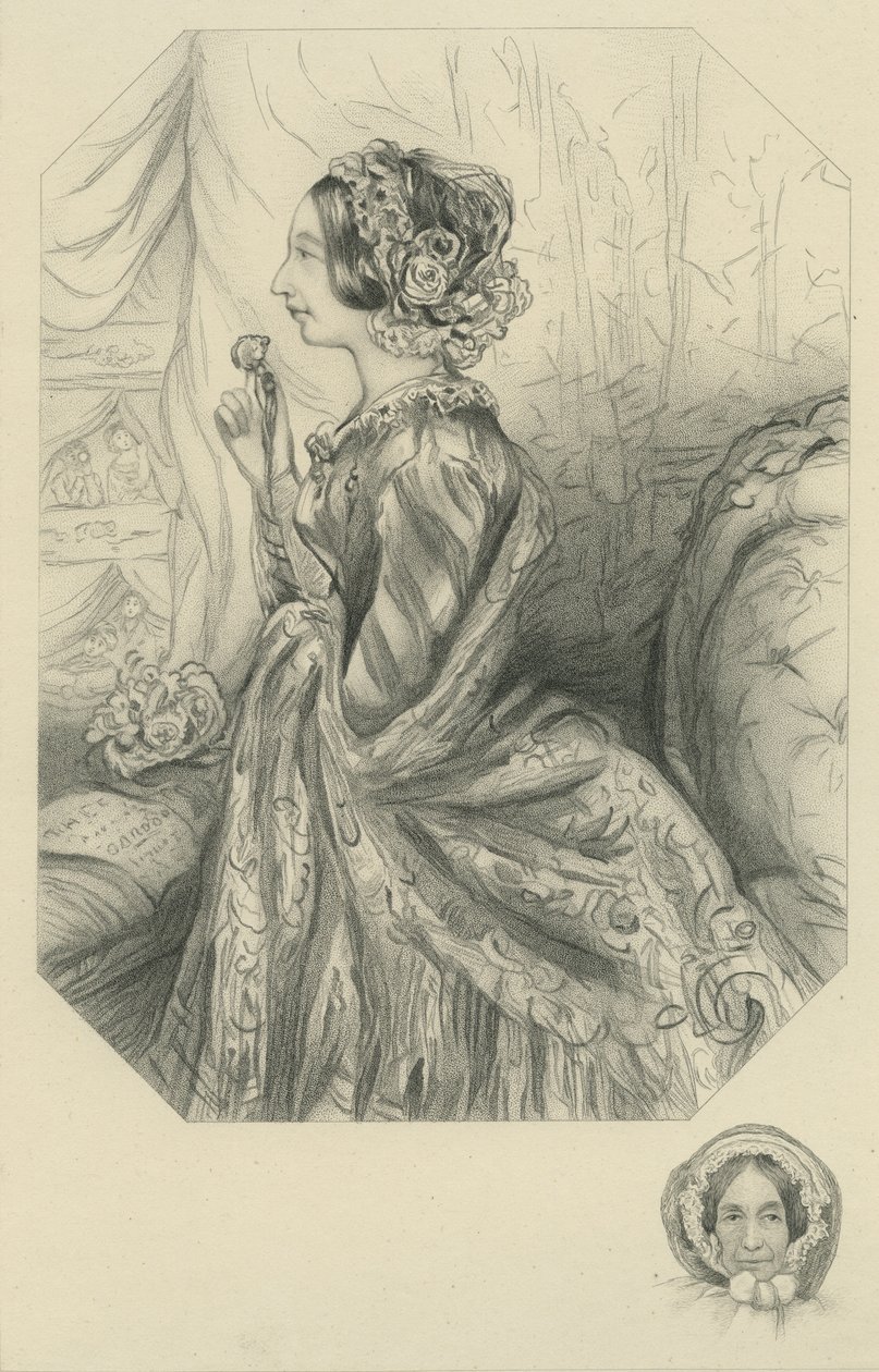 Mrs John Dickens - mor till Charles Dickens av Edwin Roffe