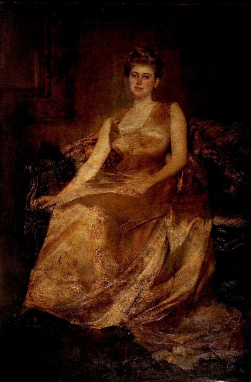 Mrs Morton Jackson, 1889 av Edwin Arthur Ward