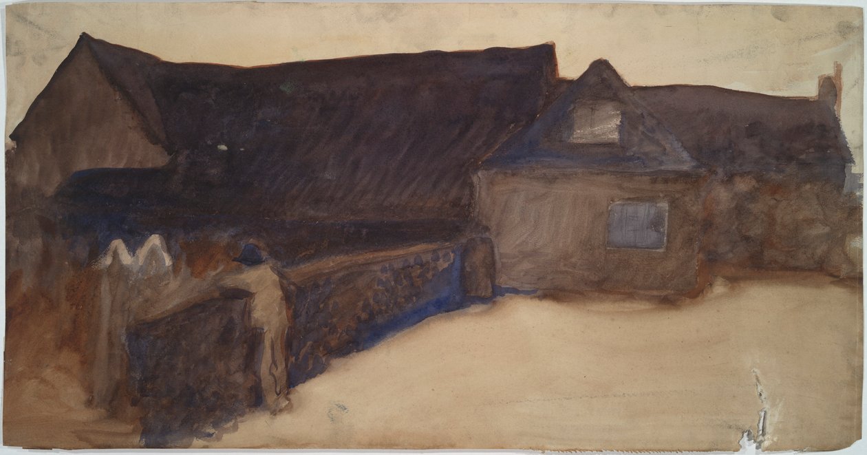 En bondgård av Edwin Austin Abbey