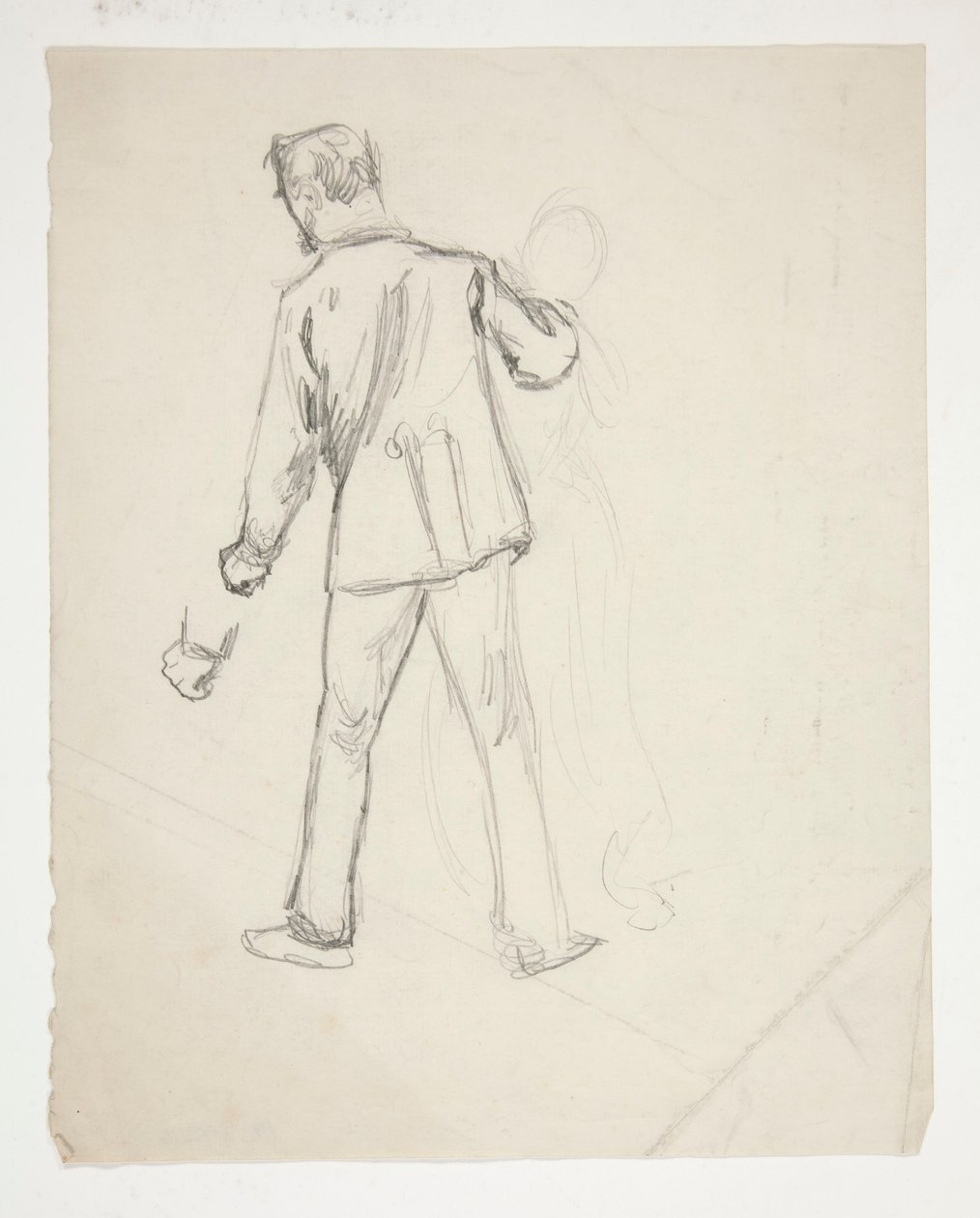 En manlig och en kvinnlig figur av Edwin Austin Abbey