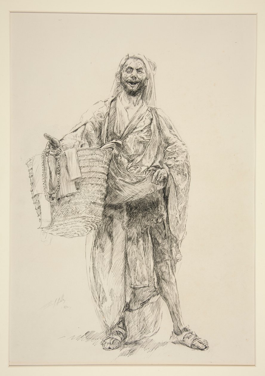 Autolycus, Akt IV, Scen II, Vintern av Edwin Austin Abbey