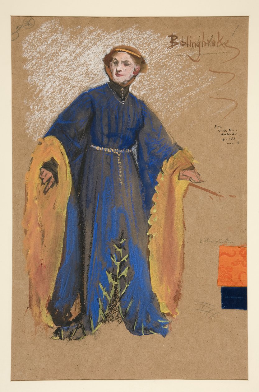 Bolingbroke, kostymskiss för kung Richard II av Edwin Austin Abbey