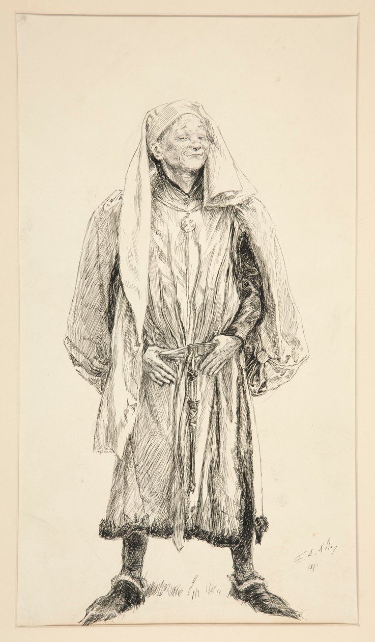 Boyet - Akt V, Scen II, Kärlek av Edwin Austin Abbey