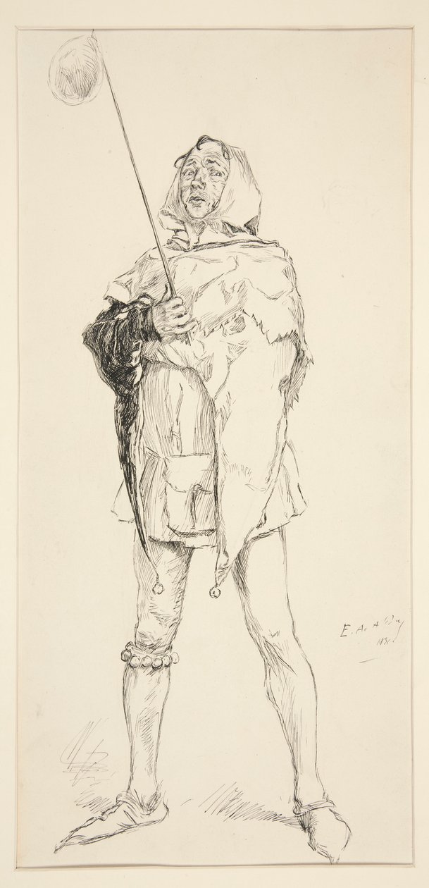 Clown: av Edwin Austin Abbey