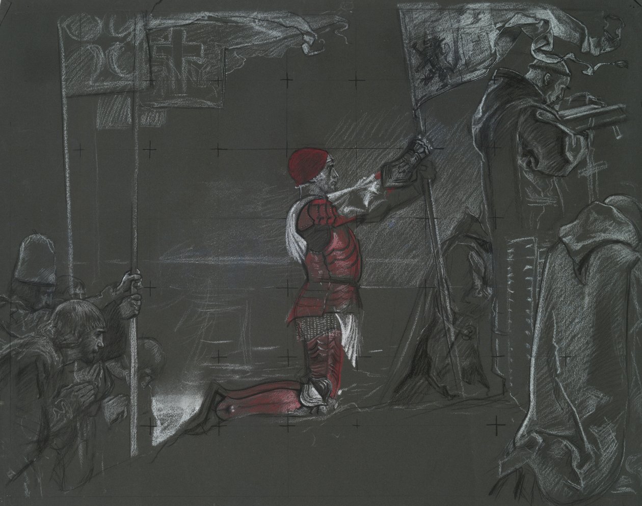 Columbus upptäcker den nya världen av Edwin Austin Abbey