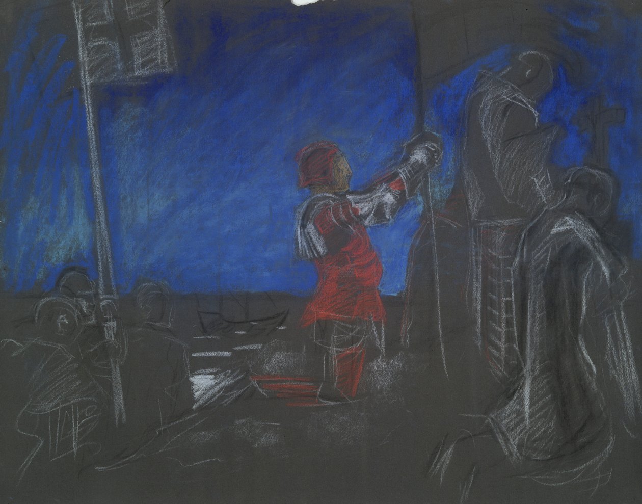 Columbus upptäcker den nya världen av Edwin Austin Abbey