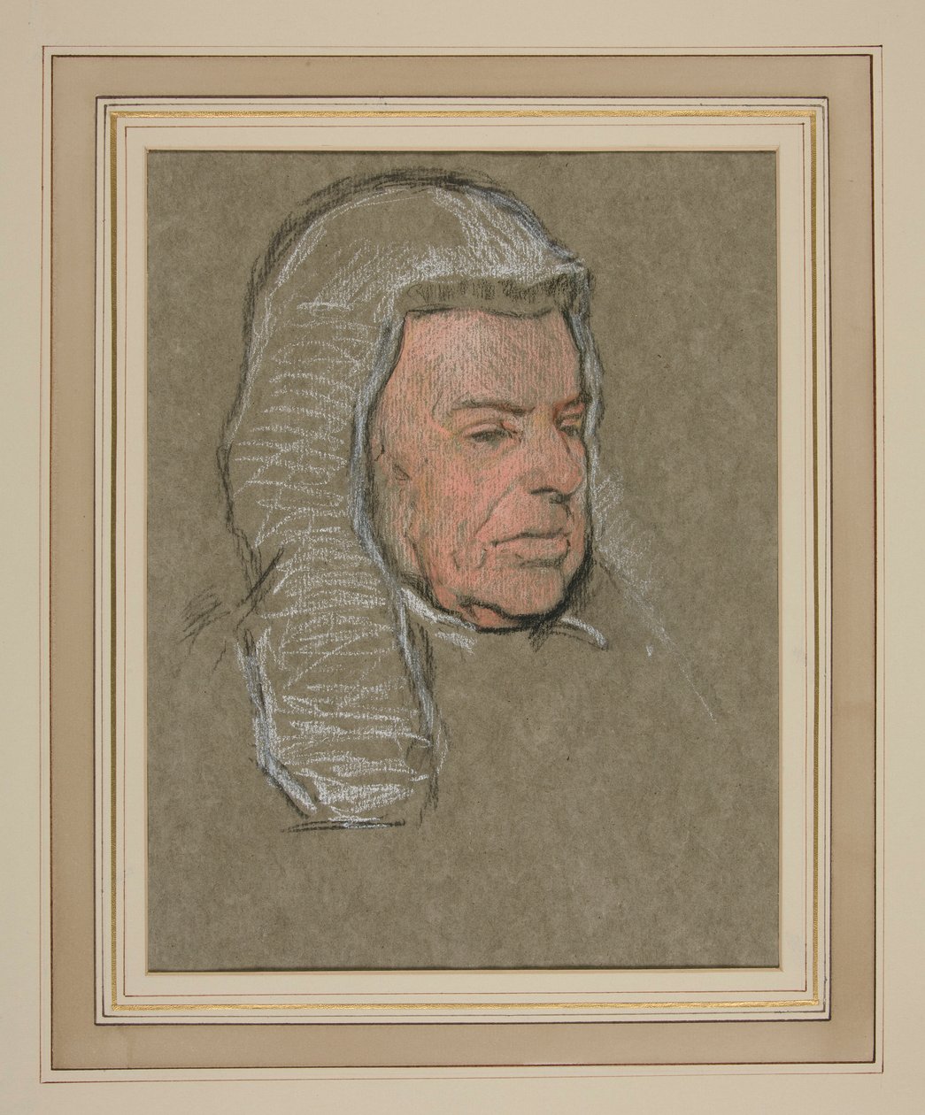 Kröning av Edward VII Porträtt: Hardinge Stanley Gifford, Earl av Edwin Austin Abbey