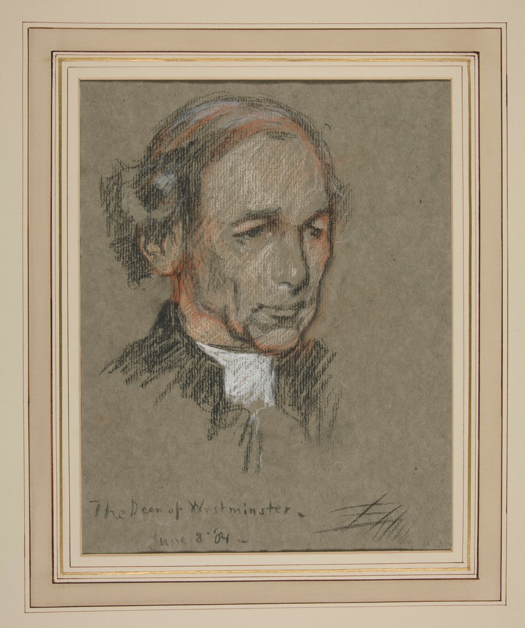 Kröning av Edward VII Porträtt: Joseph Armitage Robinson, kanon av Edwin Austin Abbey