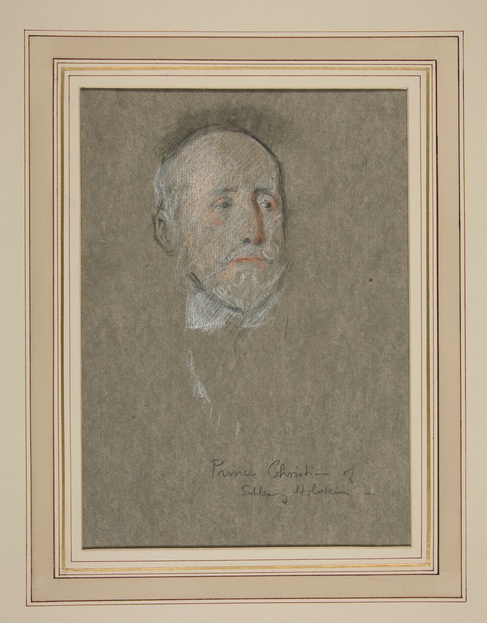 Kröning av Edward VII Porträtt: Prins Christian av Schleswig-Holstein av Edwin Austin Abbey