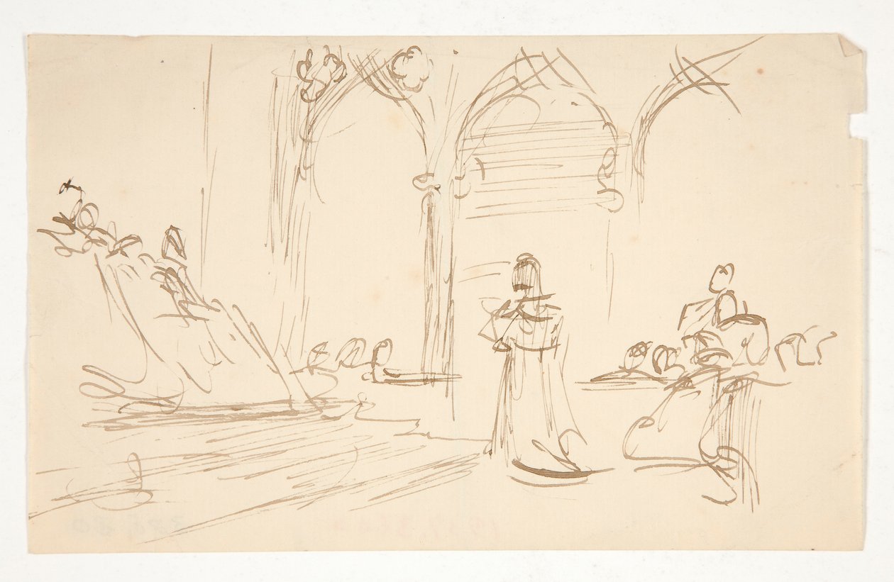 Tidiga studier för av Edwin Austin Abbey