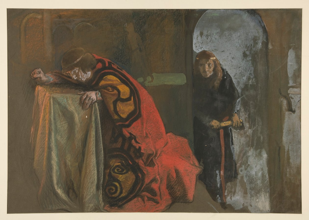 Liten by: av Edwin Austin Abbey
