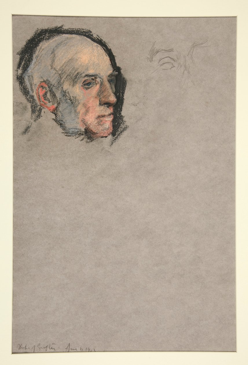Chef för en man, Kröning av Edward VII porträtt av Edwin Austin Abbey