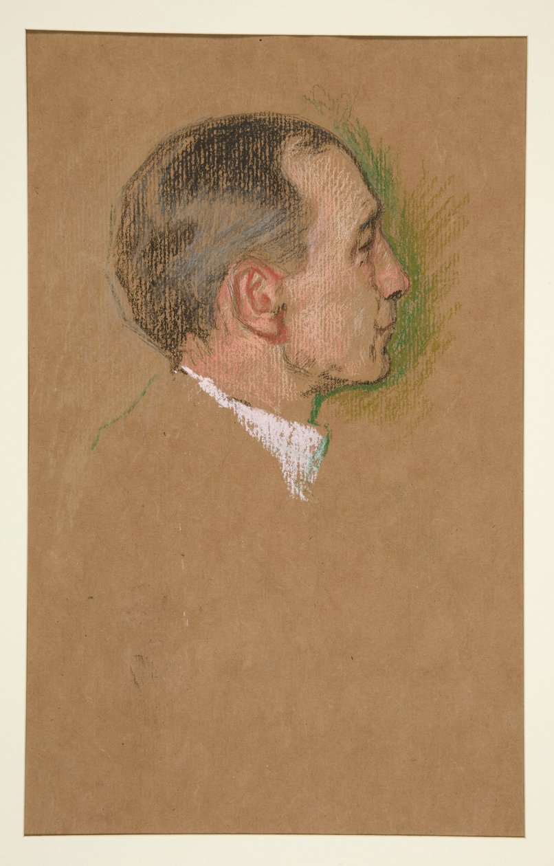 Människans huvud, kröning av Edward VII av Edwin Austin Abbey