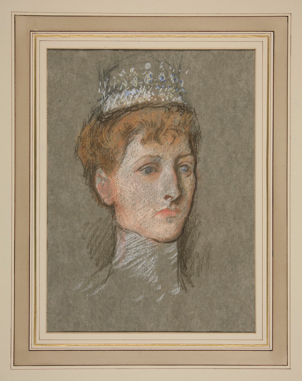Chef för prinsessan av Wales (Queen Mary) av Edwin Austin Abbey