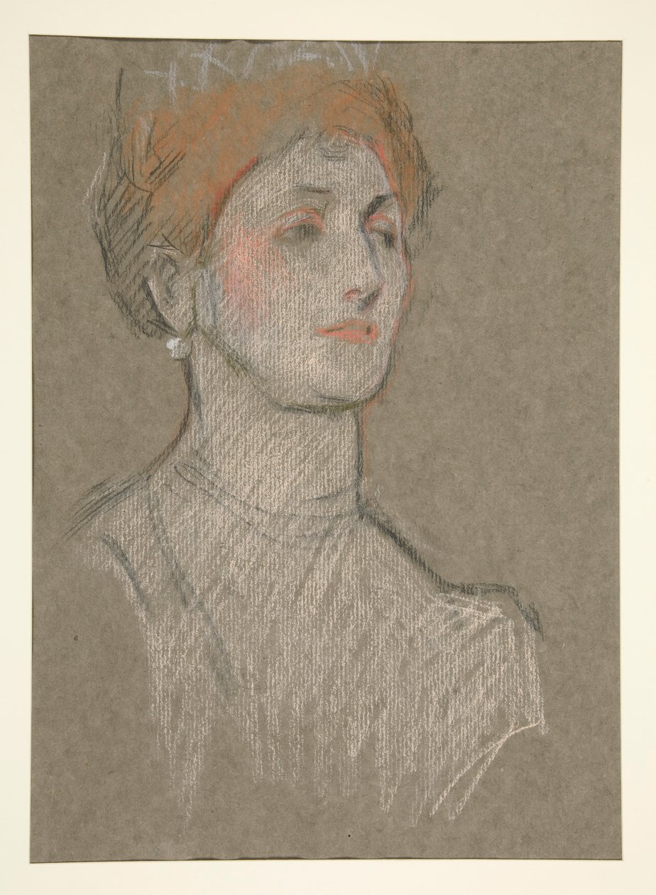 Kvinnochef, kröning av Edward VII. av Edwin Austin Abbey