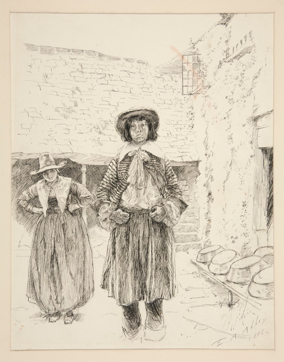 Illustration för av Edwin Austin Abbey