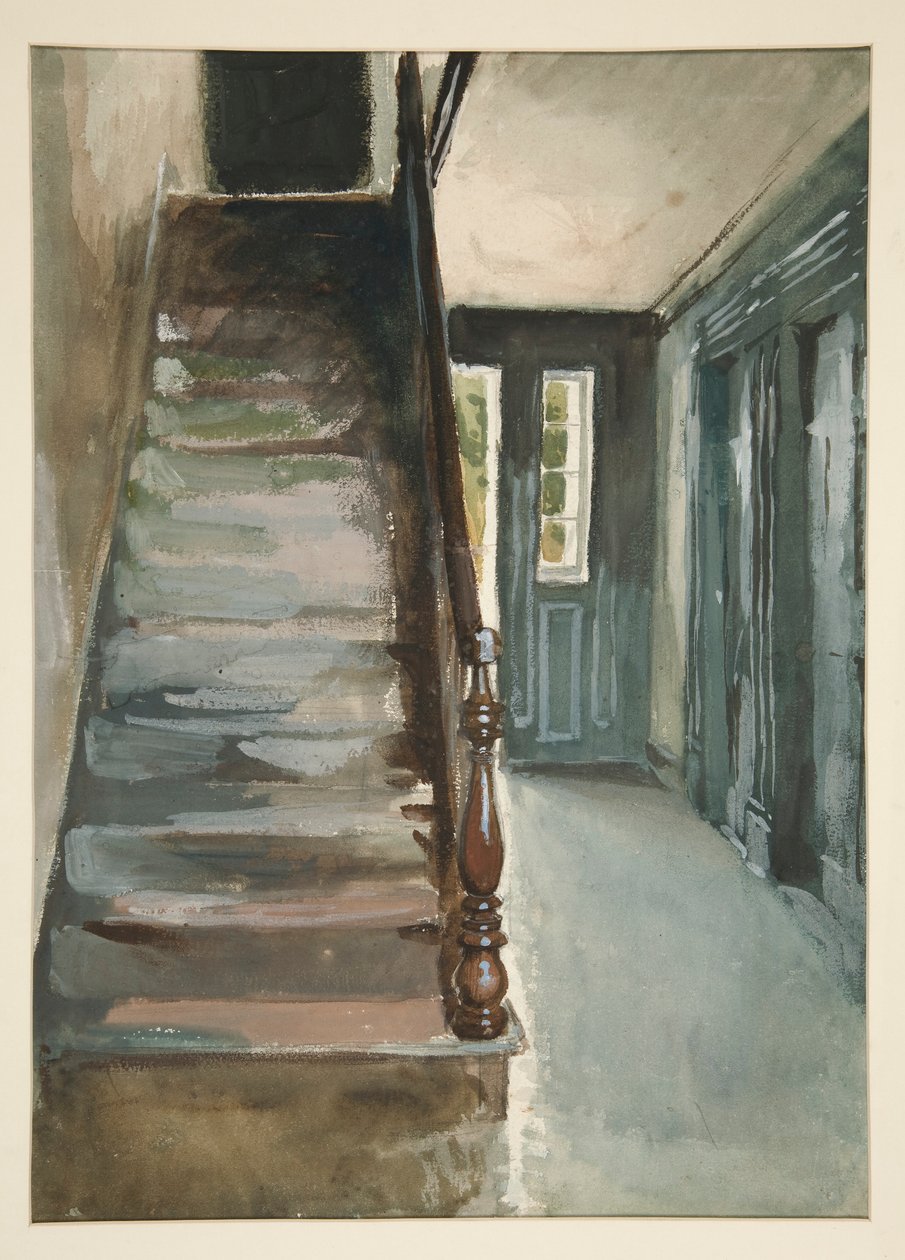 Interiörstudie av Edwin Austin Abbey