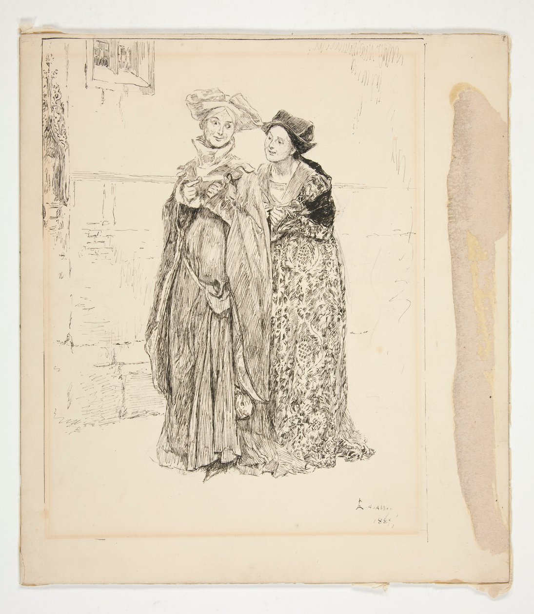 Mistress Ford: av Edwin Austin Abbey