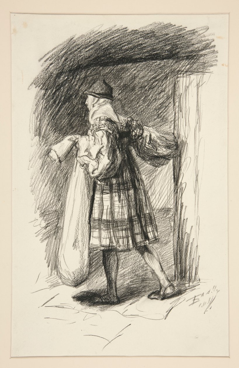 Provost med Ragozine av Edwin Austin Abbey