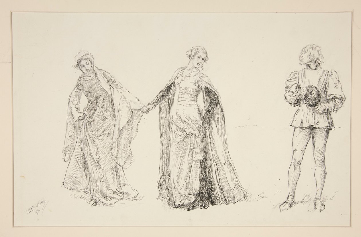 Rosalind: av Edwin Austin Abbey