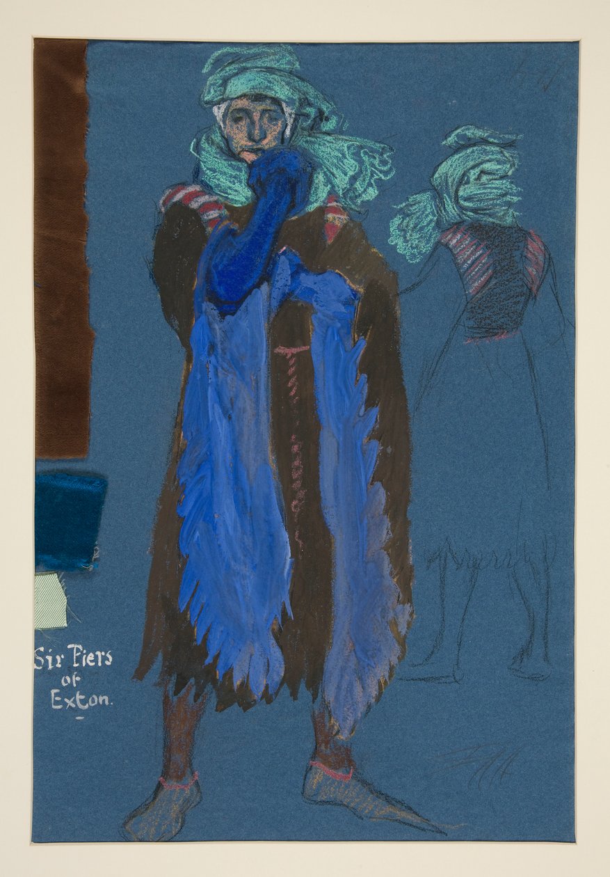Six Piers of Exton, kostymskiss för Henry Irving av Edwin Austin Abbey