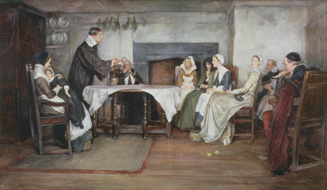 Stony Ground, 1884 av Edwin Austin Abbey