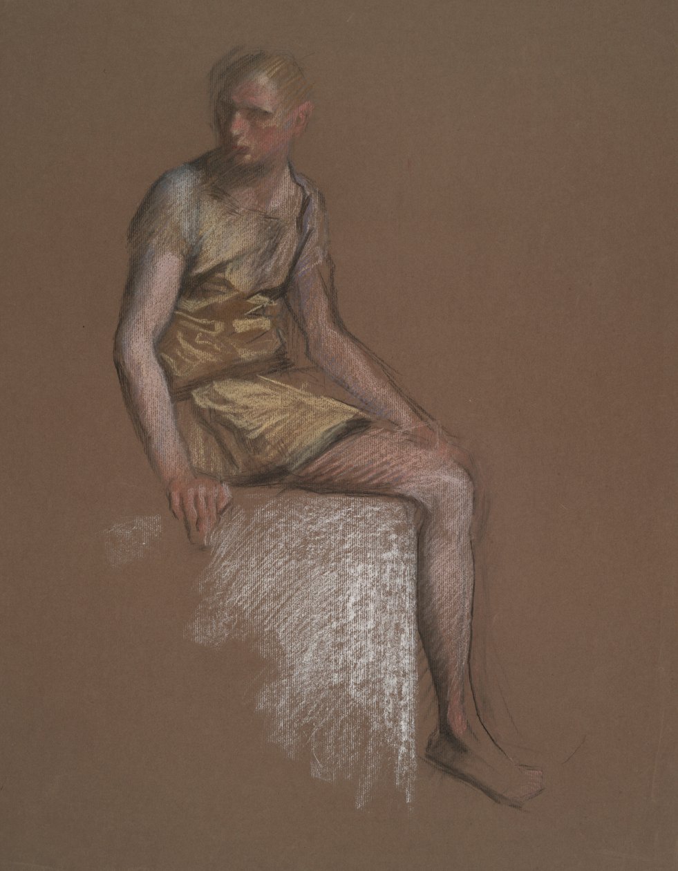 Studera inför av Edwin Austin Abbey