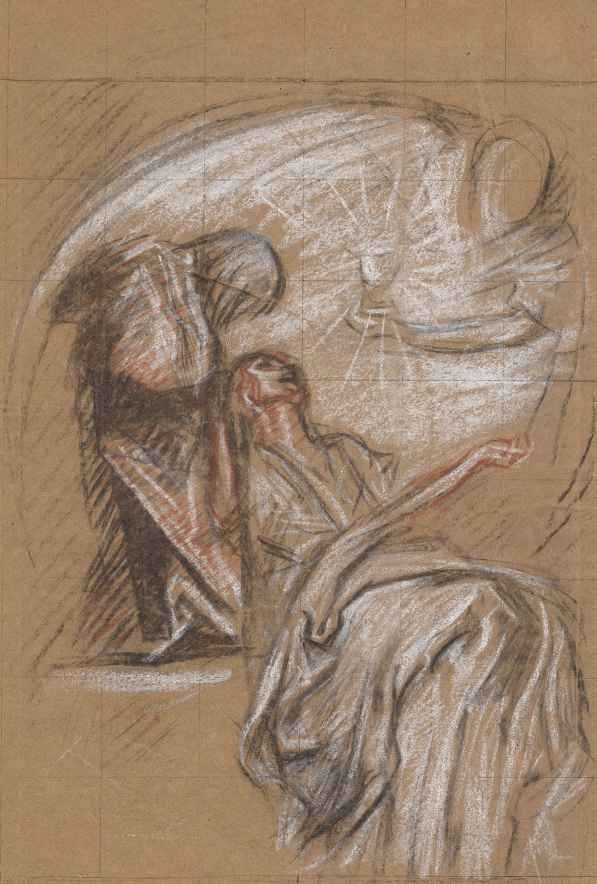 Studera inför av Edwin Austin Abbey