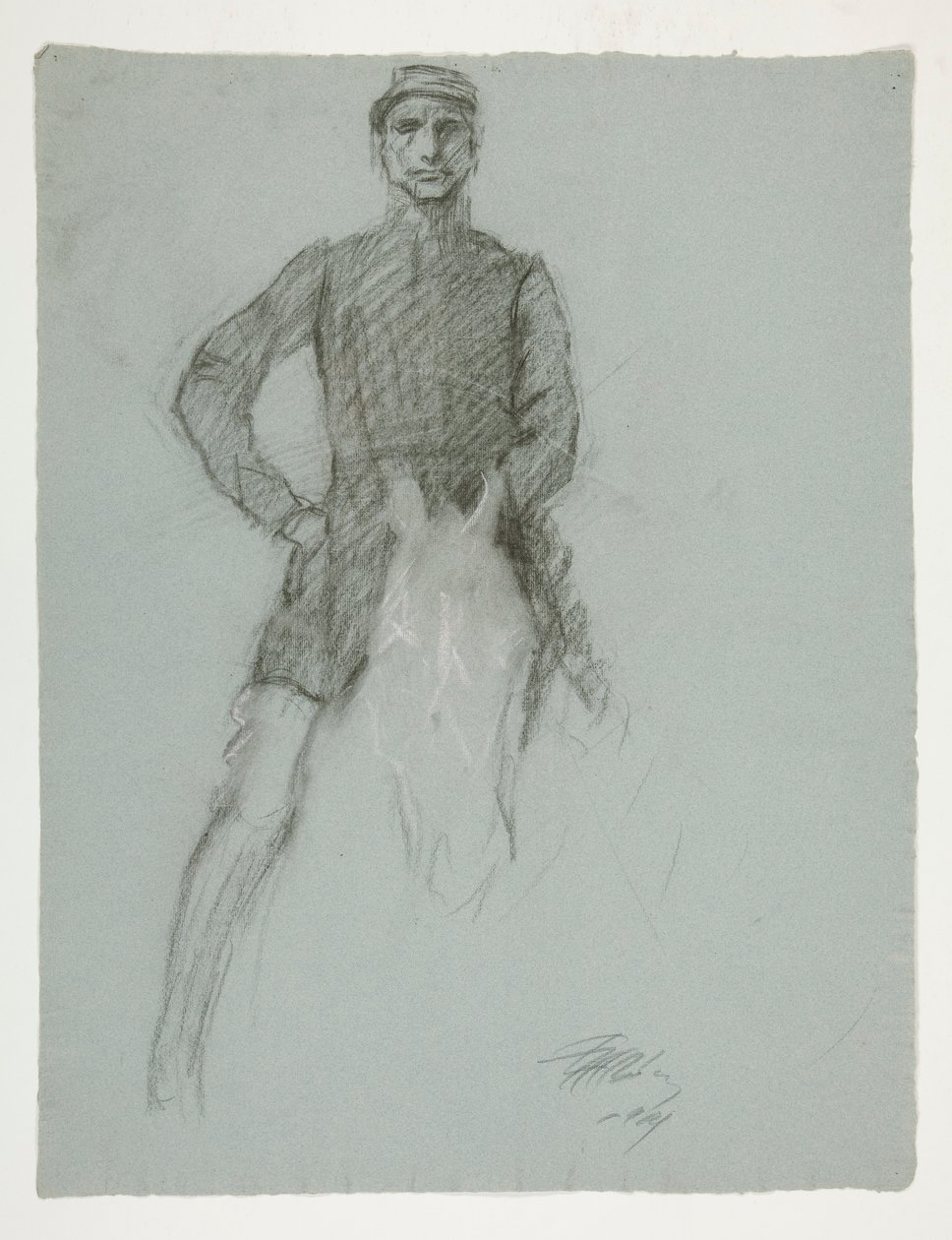 Studera inför av Edwin Austin Abbey