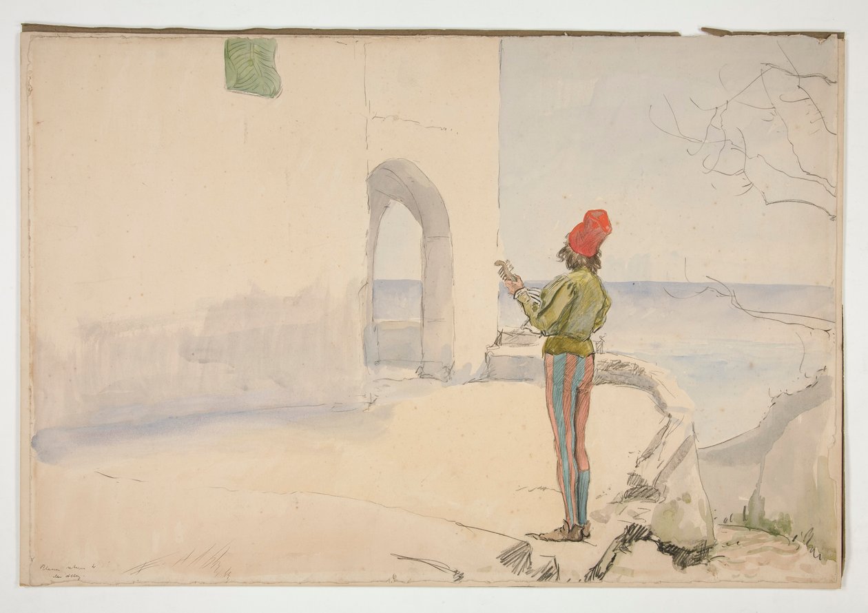 Studera inför av Edwin Austin Abbey