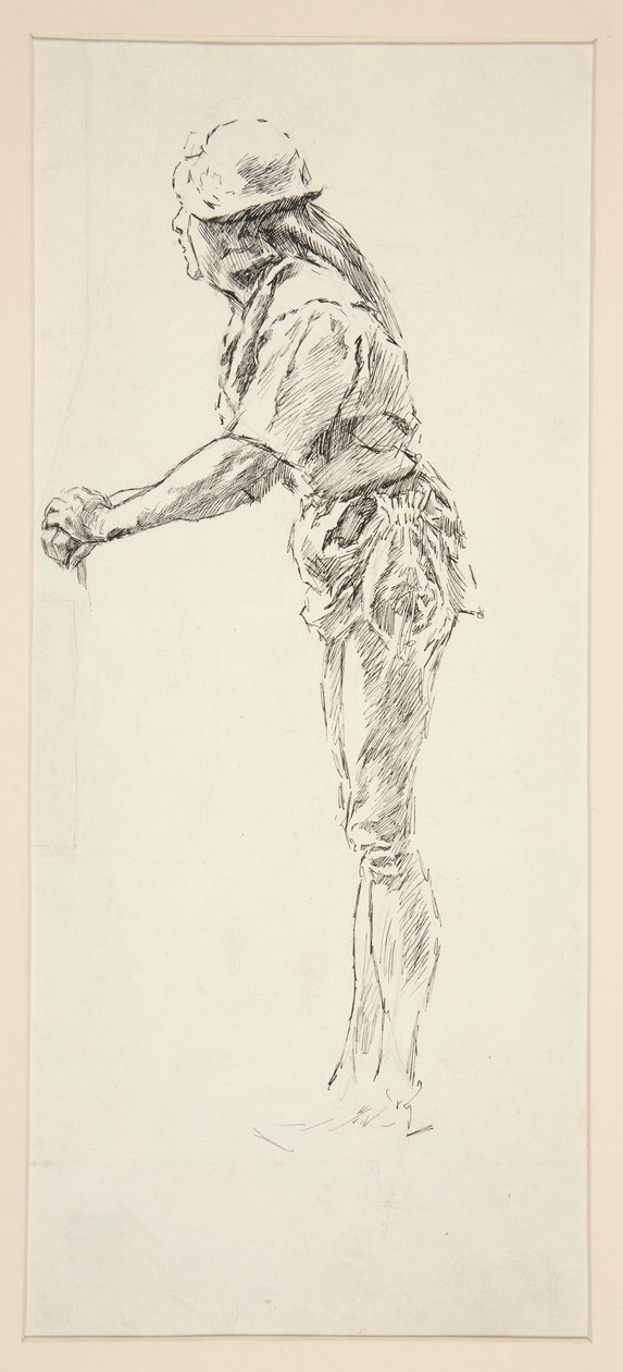 Studera för Dull, from Love av Edwin Austin Abbey