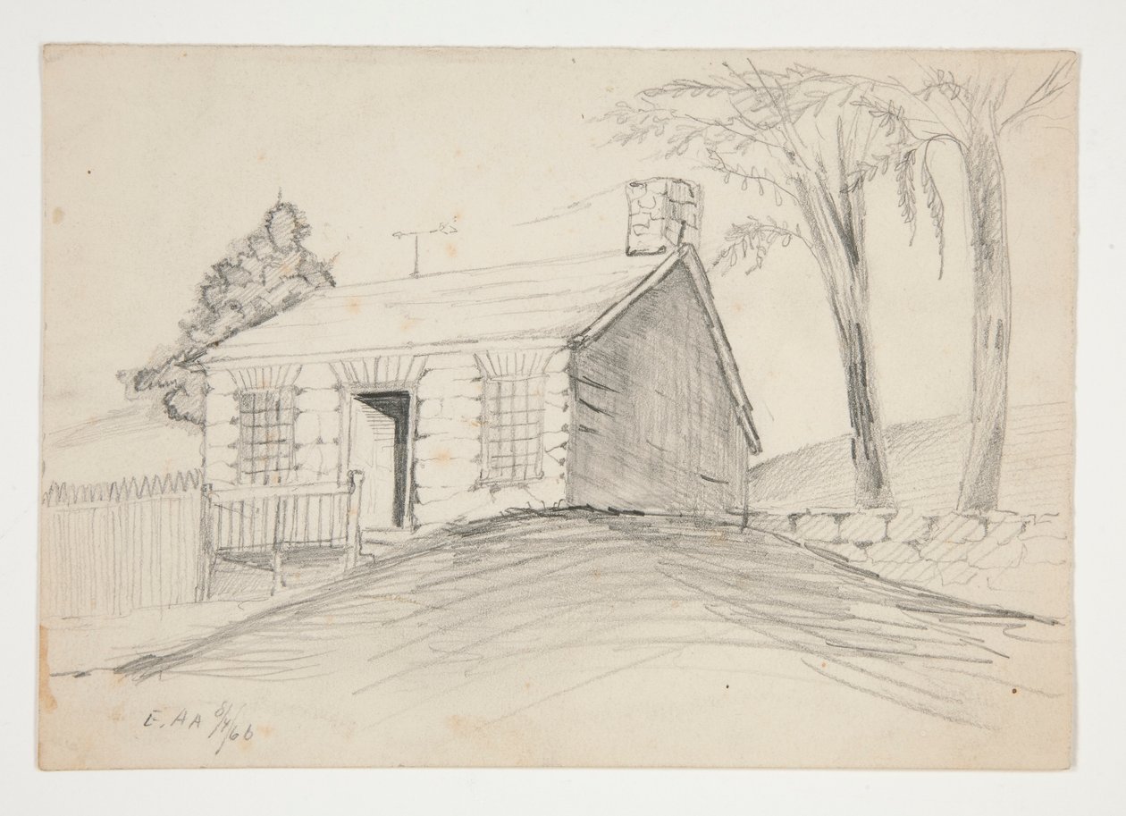 Det äldsta huset i Ellicotts Mills av Edwin Austin Abbey