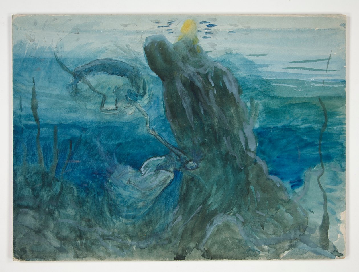 Undervattensscen av Edwin Austin Abbey