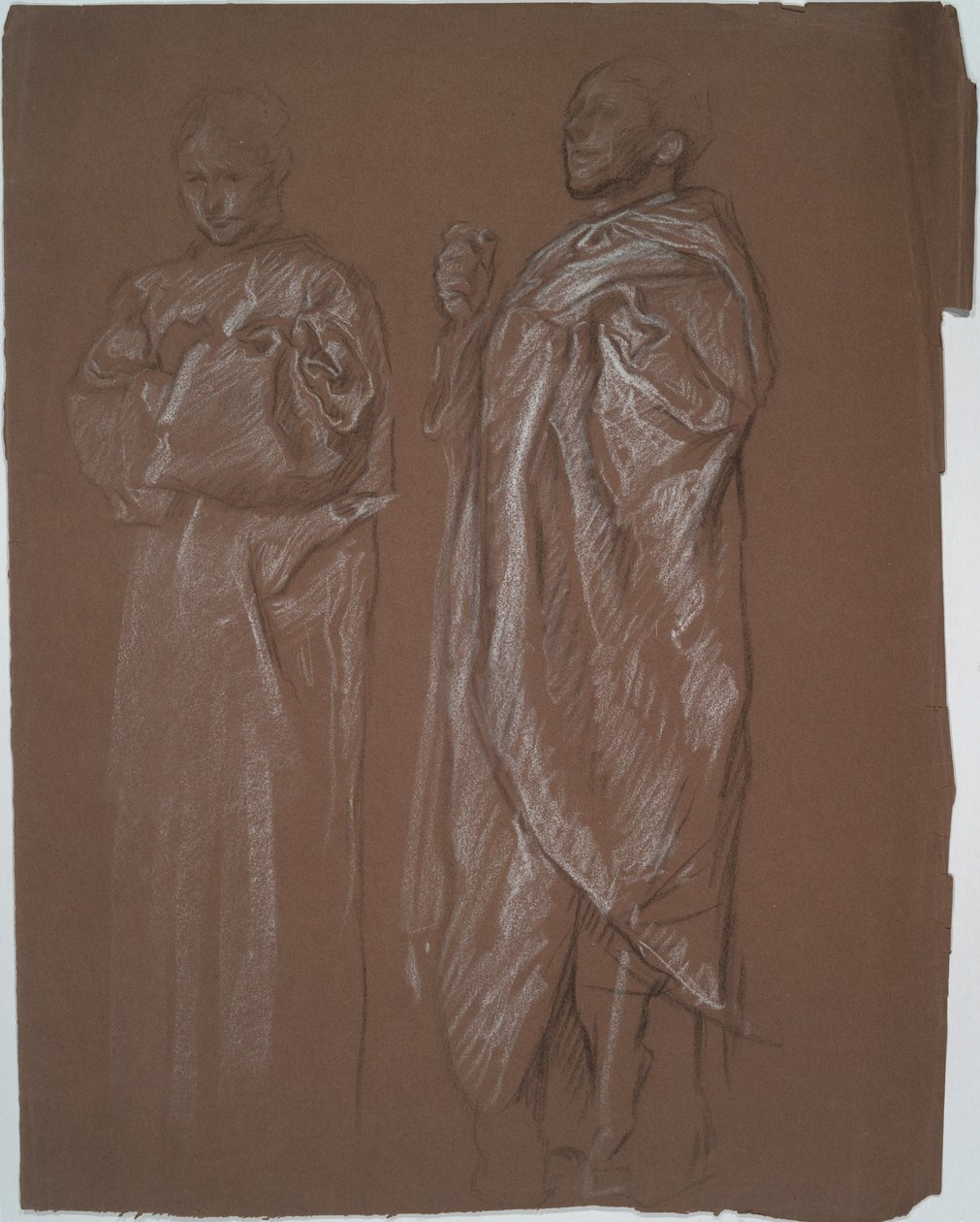 Oidentifierad studie av Edwin Austin Abbey