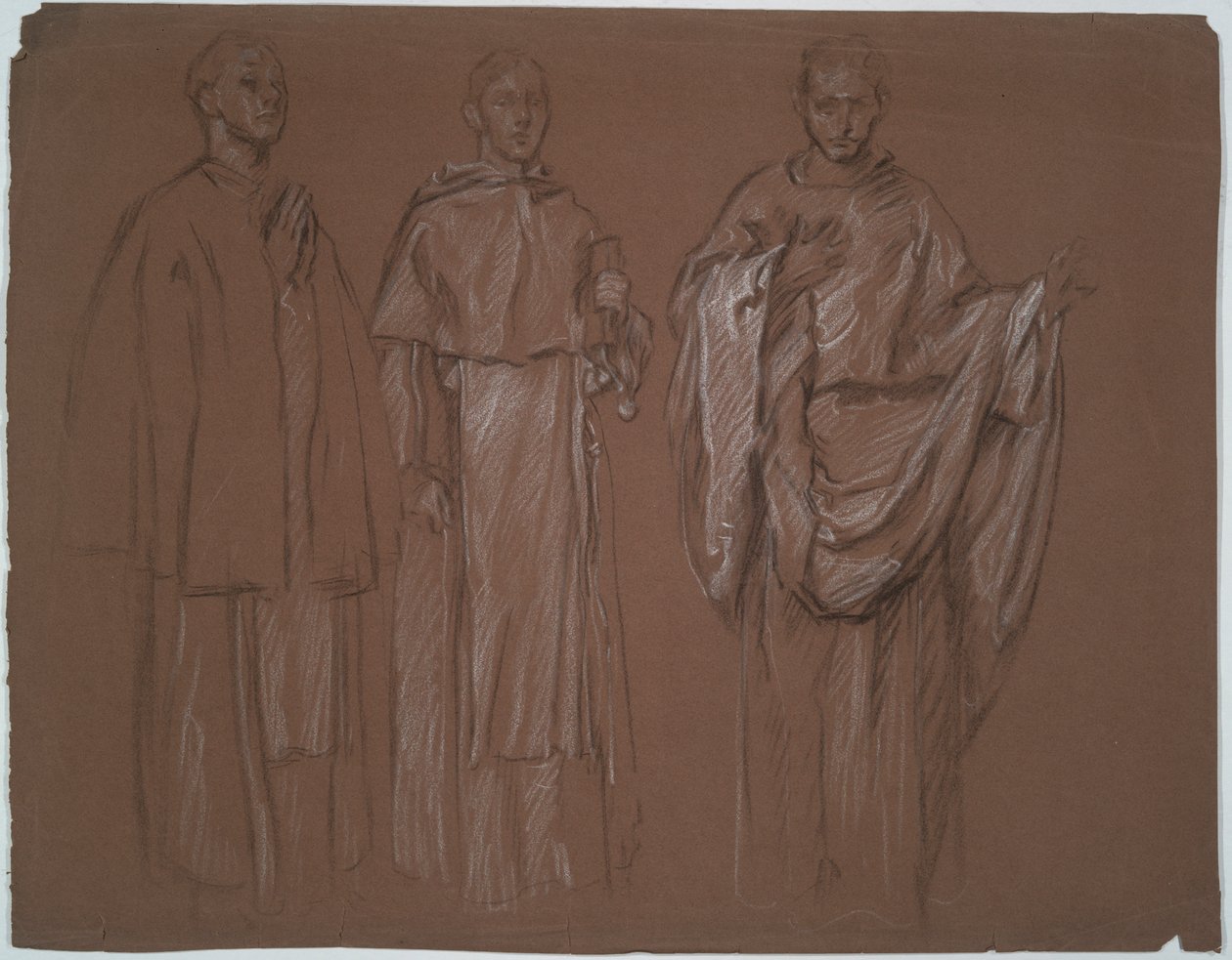 Oidentifierad studie av Edwin Austin Abbey