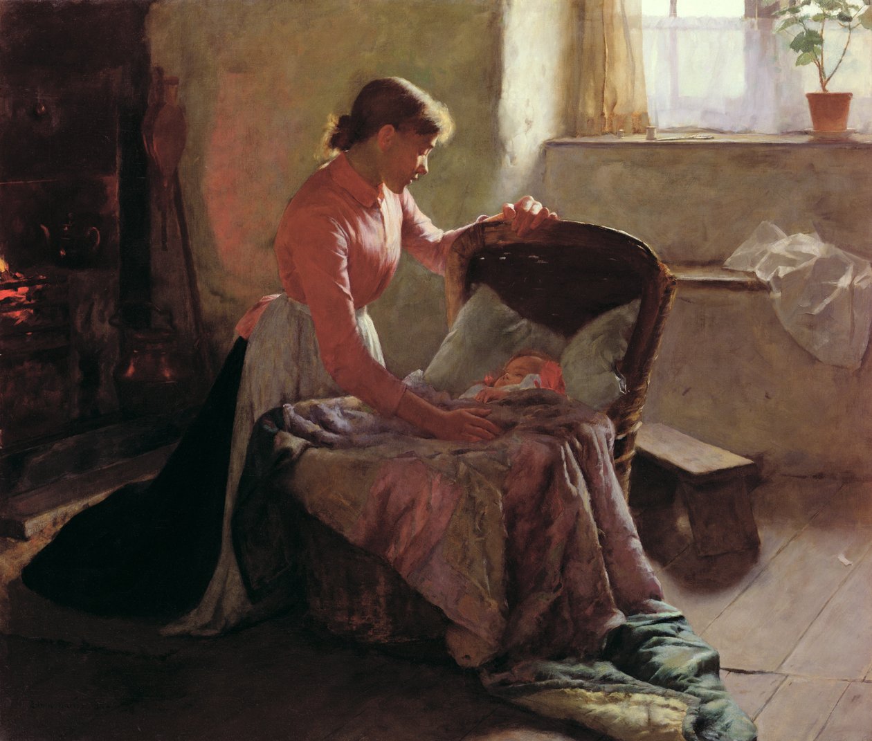 Söta drömmar, 1892 av Edwin Harris