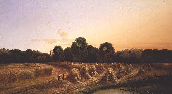 Kvällsskörd av Edwin Henry Boddington