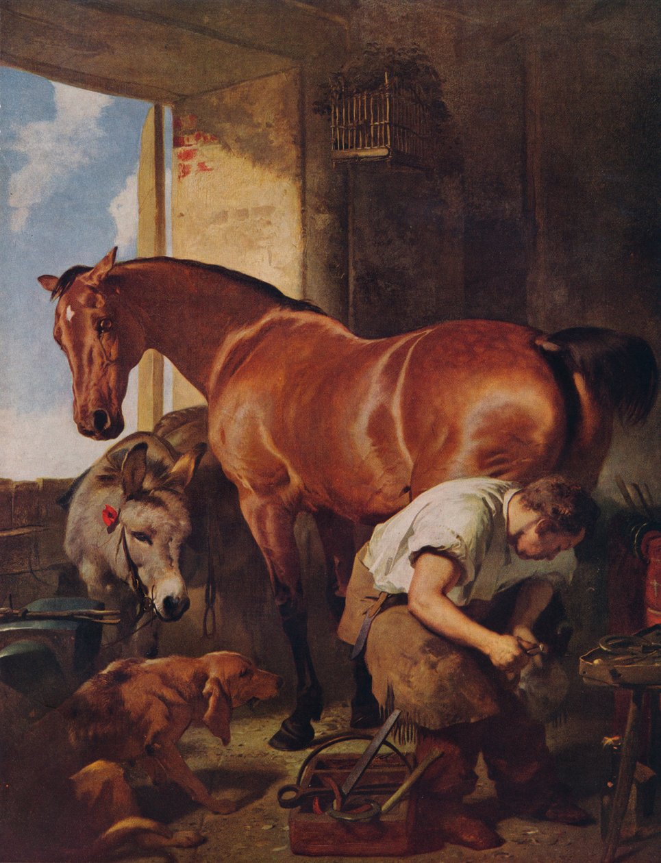 Skoning, 1844, 1938 av Edwin Landseer