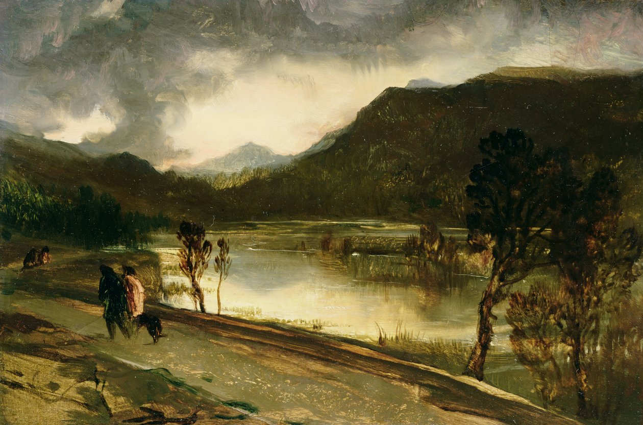 En sjö i högländerna av Edwin Landseer