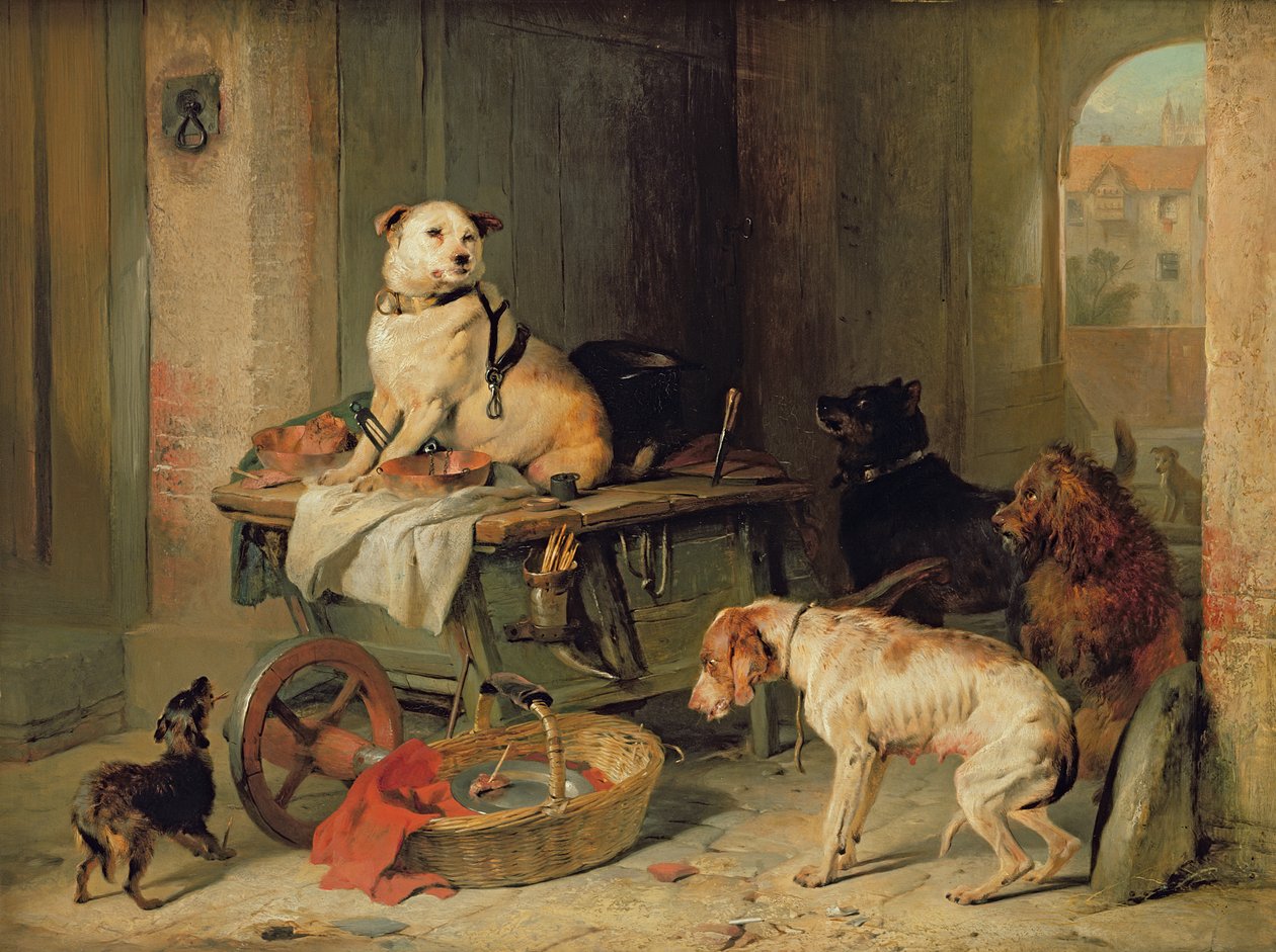 A Jack in Office, ca 1833 av Edwin Landseer