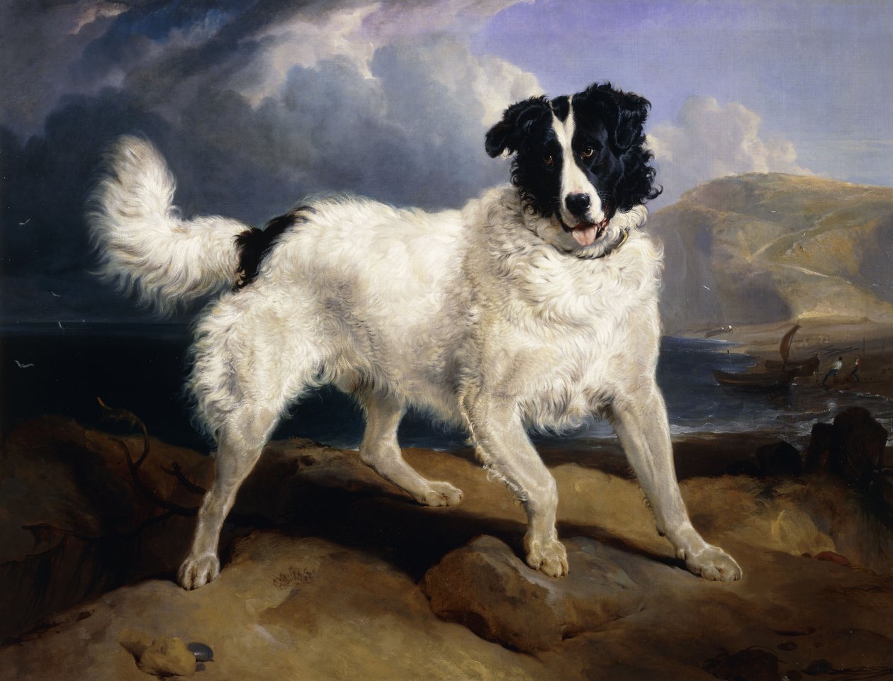 Ett porträtt av Neptunus, 1824 av Edwin Landseer