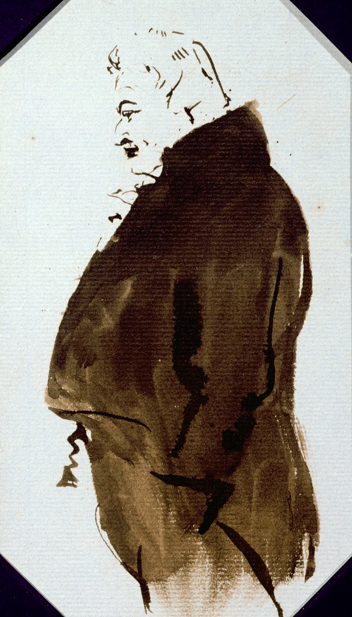 Sydney Smith (1771-1845) c.1821 (penna och wc på papper) av Edwin Landseer