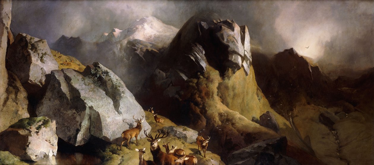 Rådjurspasset, ca 1852 av Edwin Landseer